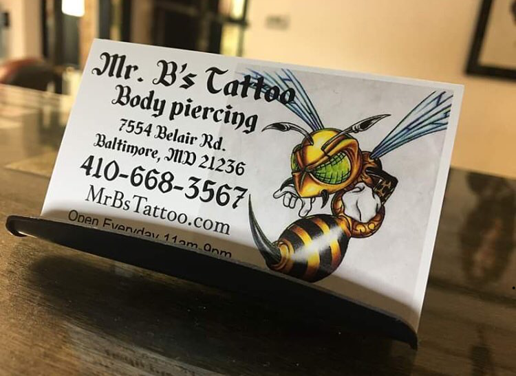 Mr. B's Tattoos