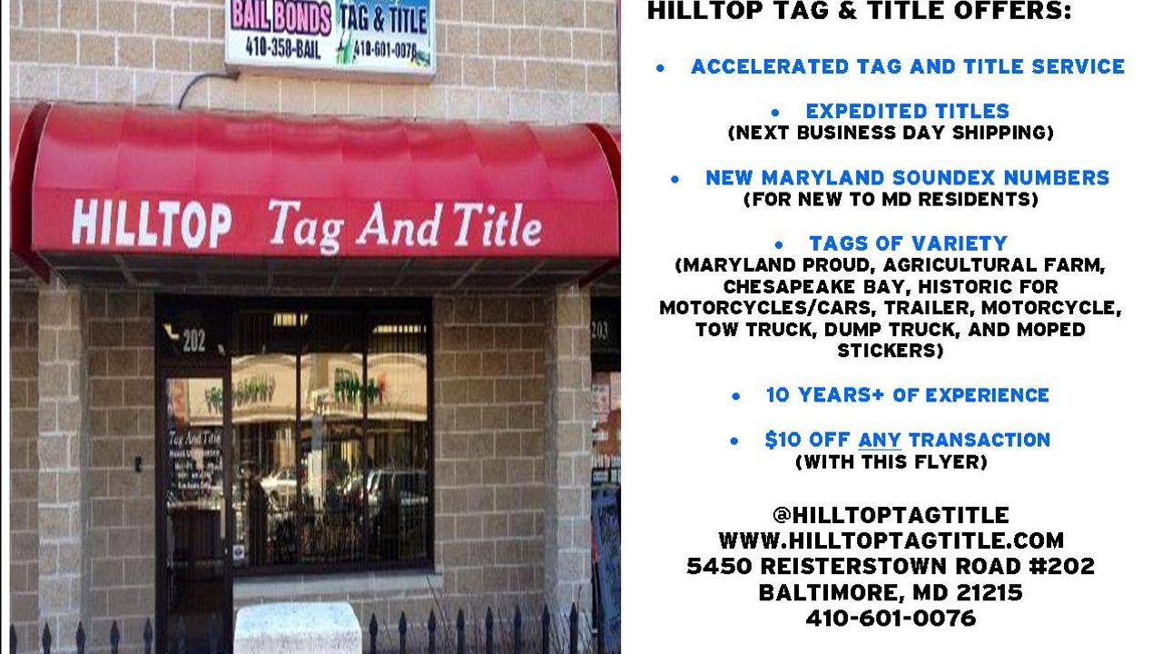 Hilltop Tag & TitleLLC