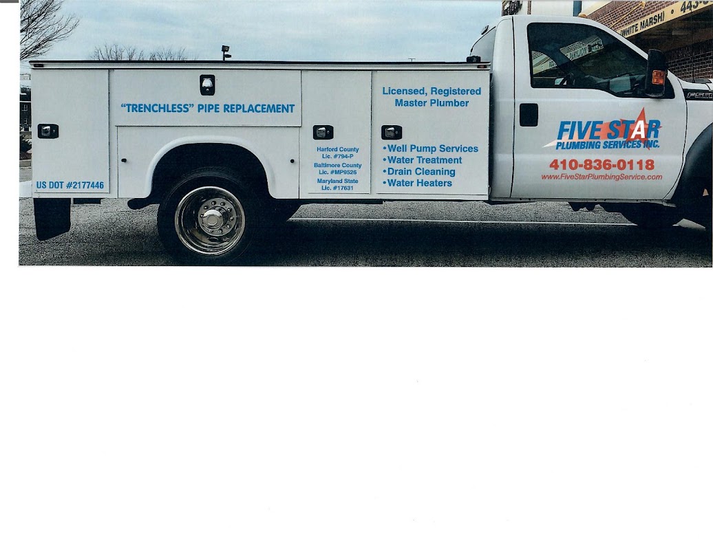 Five Star Plumbing Services Inc